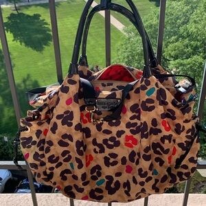 Good space bag for any travel could be a diaper bag could be a workout bag